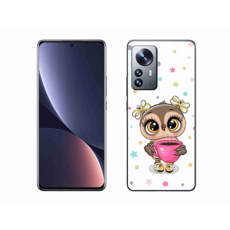 Gél borítás mmCase a Xiaomi 12 Pro-hoz - rajzfilm bagoly