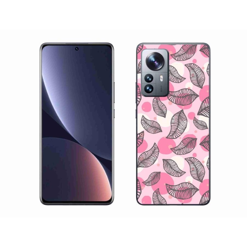 Gél borítás mmCase a Xiaomi 12 Pro-hoz - rajzfilmes hulló levelek