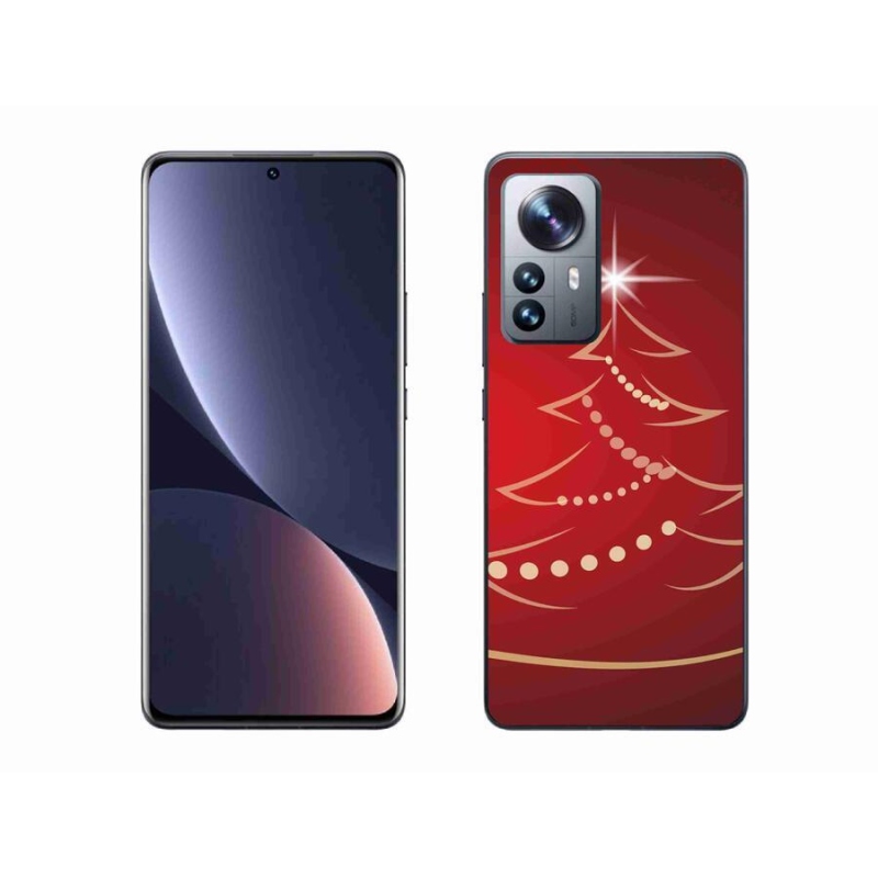 Gél borítás mmCase a Xiaomi 12 Pro számára - karácsonyfa karikatúra