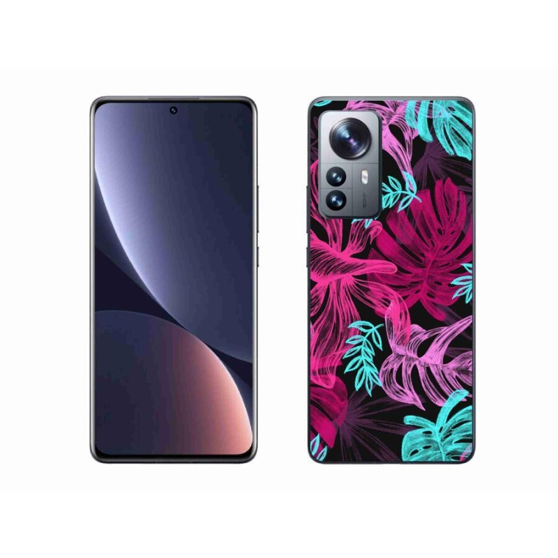 Gél borítás mmCase a Xiaomi 12 Pro számára - virágok 1