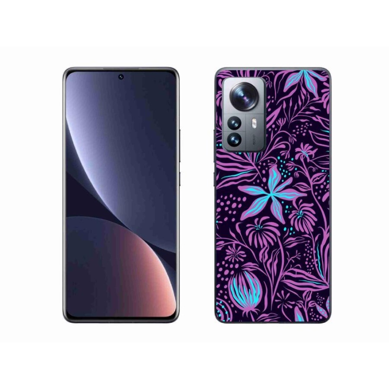 Gél borítás mmCase a Xiaomi 12 Pro számára - virágok 2