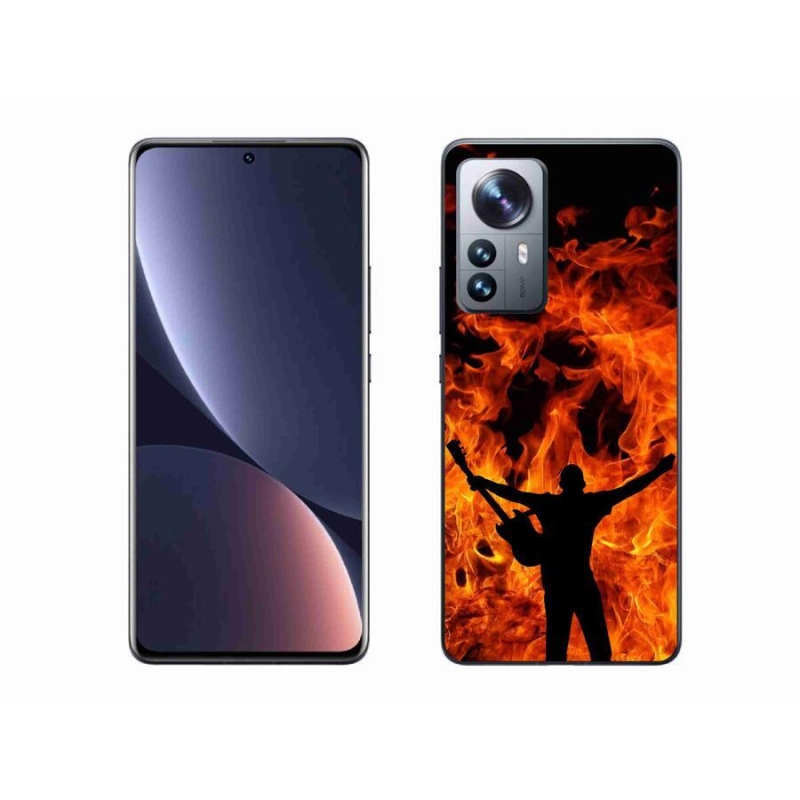 Gél borító mmCase a Xiaomi 12 Pro számára - zenész és tűz