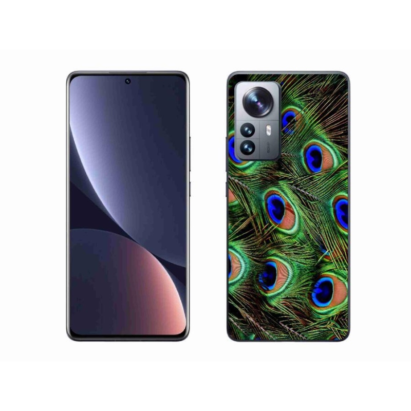 Gél borítás mmCase a Xiaomi 12 Pro számára - pávatoll
