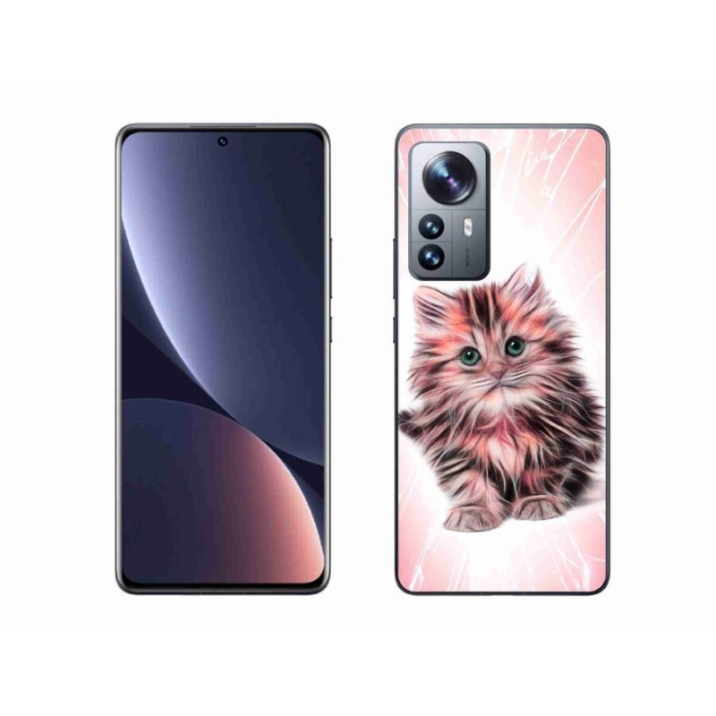 Gél borítás mmCase a Xiaomi 12 Pro-hoz - aranyos cica