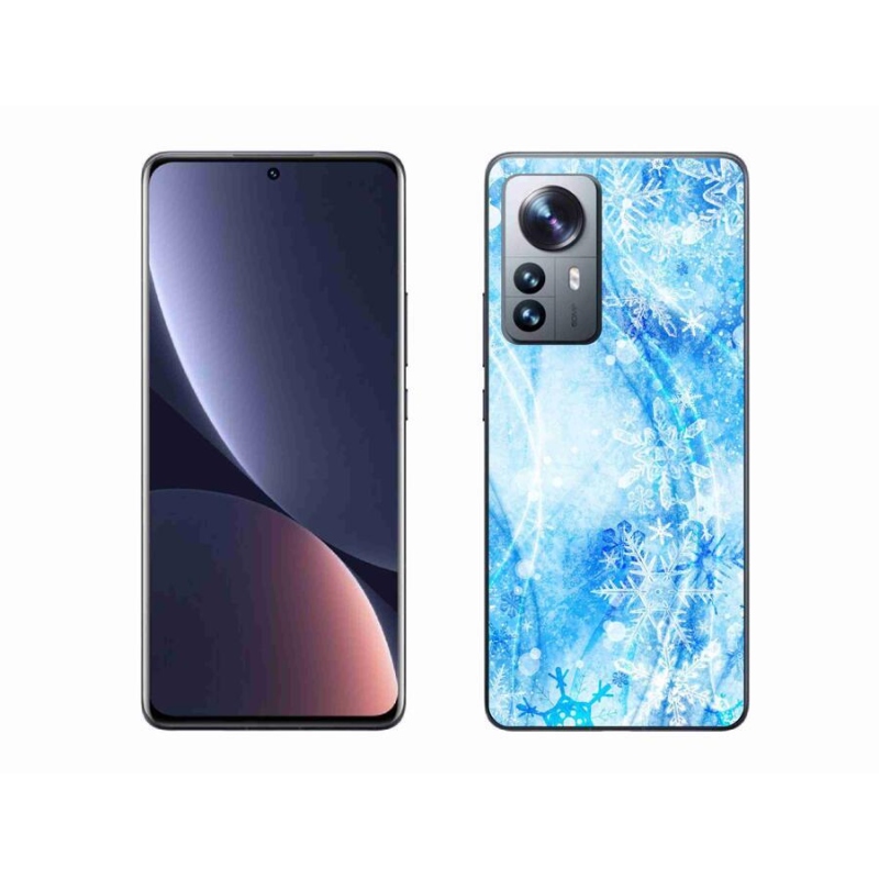 Gél borítás mmCase a Xiaomi 12 Pro számára - hópelyhek