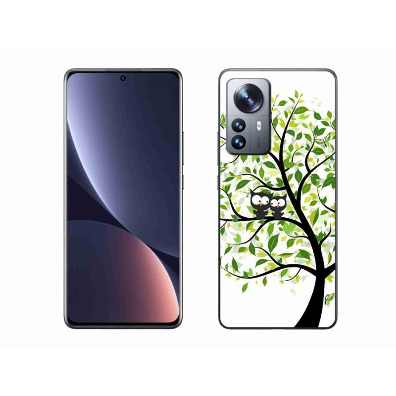 Gél borítás mmCase a Xiaomi 12 Pro számára - baglyok a fán