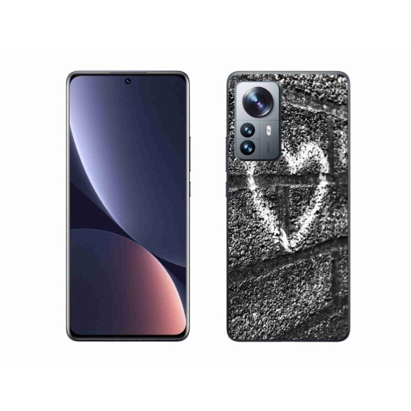 Gél borítás mmCase a Xiaomi 12 Pro-hoz - szív a falon