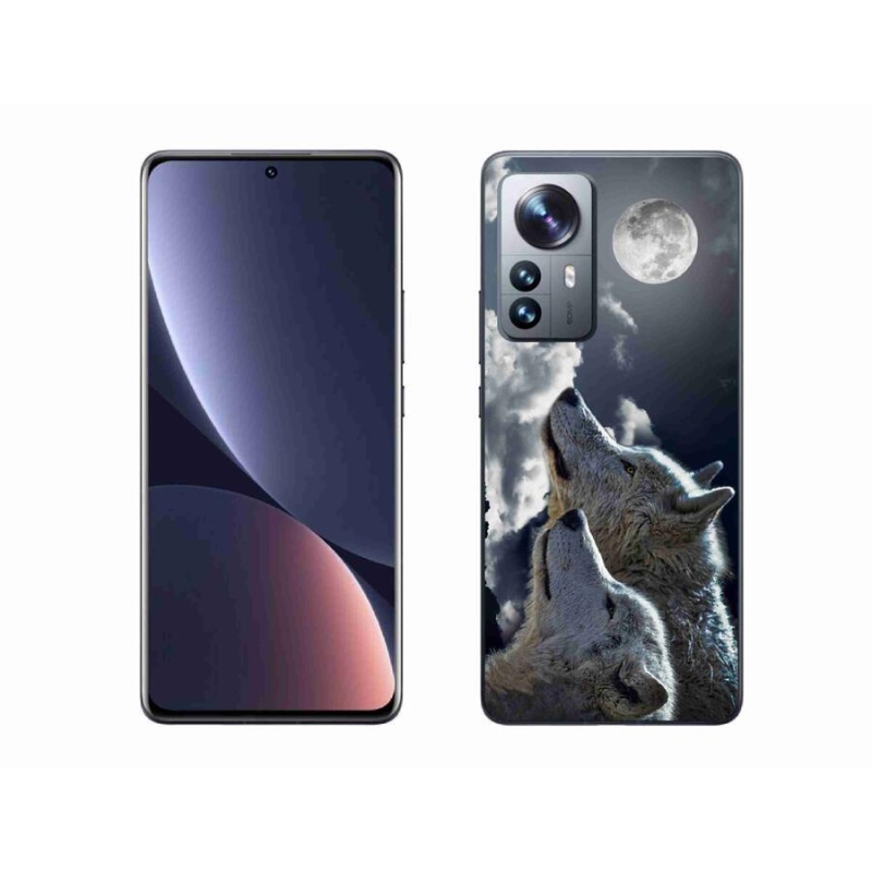 Gél borítás mmCase a Xiaomi 12 Pro-hoz - farkasok
