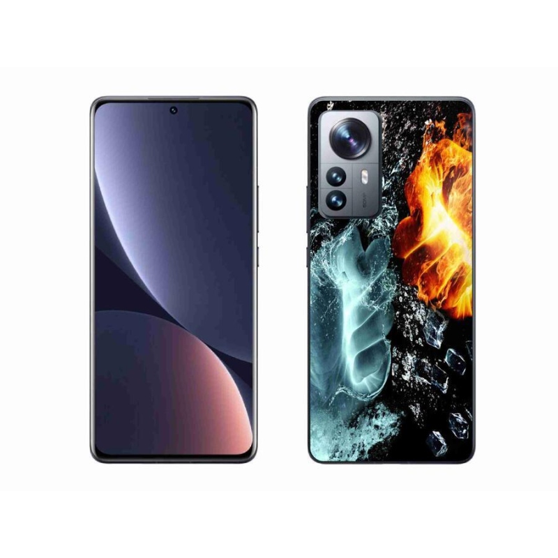 Gél borítás mmCase a Xiaomi 12 Pro számára - víz és tűz