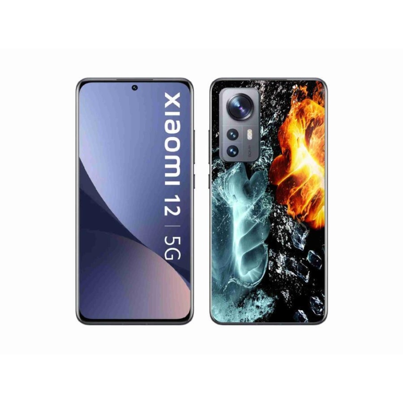 Gél borító mmCase a Xiaomi 12 - víz és tűz számára