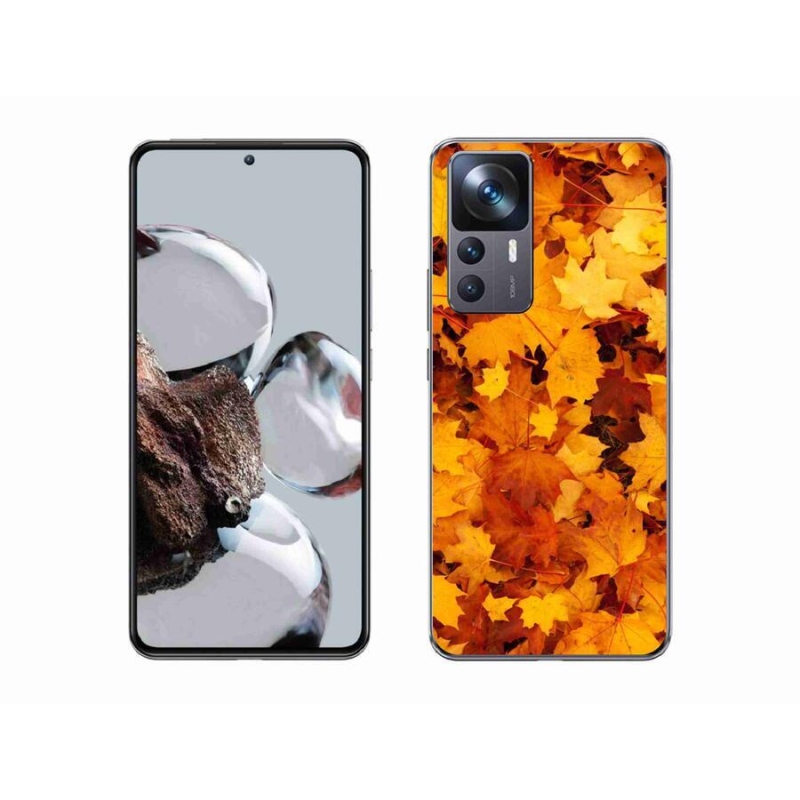 Gél borítás mmCase a Xiaomi 12T-hez - juharlevelek
