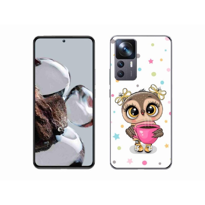 Gél borítás mmCase a Xiaomi 12T-hez - rajzfilm bagoly