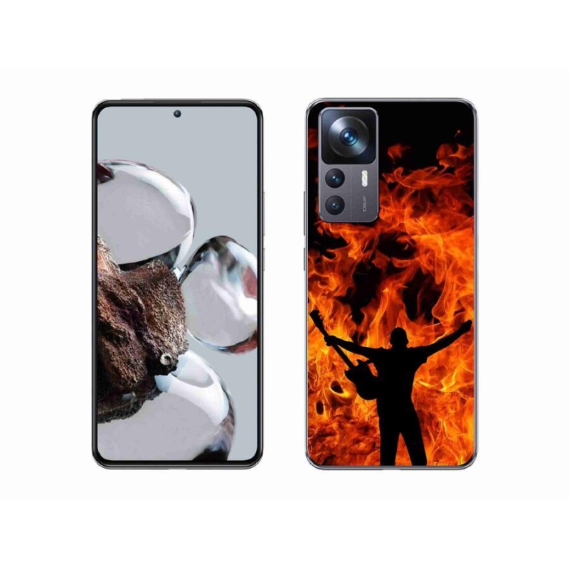 Gélburkolat mmCase a Xiaomi 12T számára - zenész és tűz