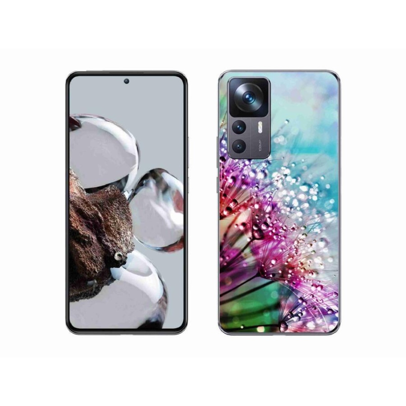 Gél borítás mmCase a Xiaomi 12T Pro számára - színes virágok