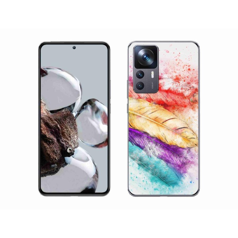 Gél borítás mmCase a Xiaomi 12T Pro számára - színes tollak
