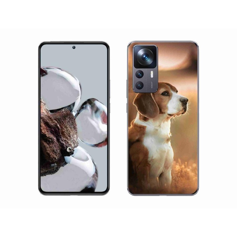 Gél borítás mmCase a Xiaomi 12T Pro-hoz - bézs színű