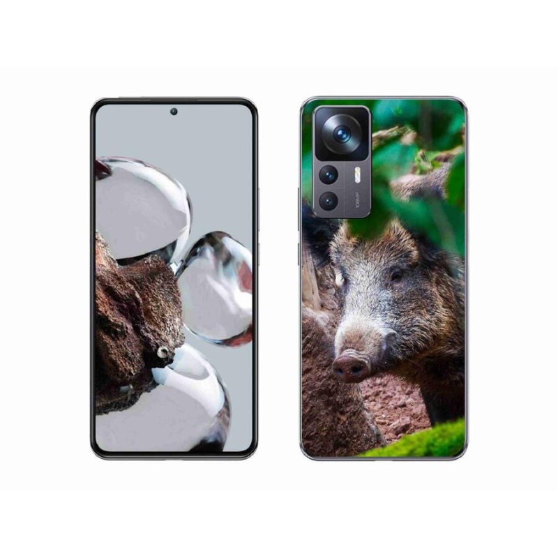Gél borítás mmCase a Xiaomi 12T Pro számára - vaddisznó