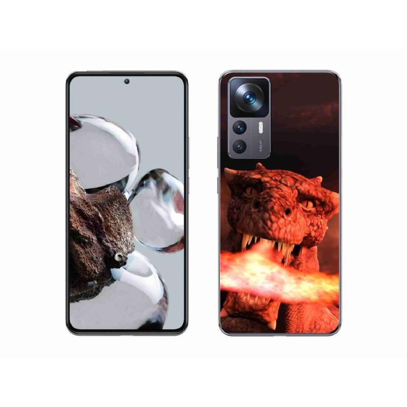 Gél borítás mmCase a Xiaomi 12T Pro-hoz - sárkány