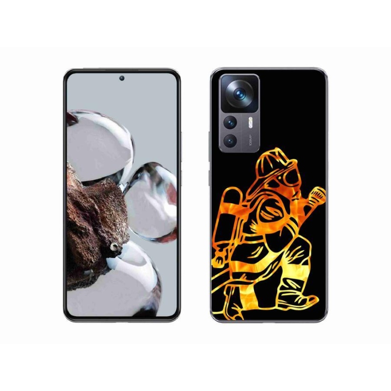 Gél borítás mmCase a Xiaomi 12T Pro számára - tűzoltó 1