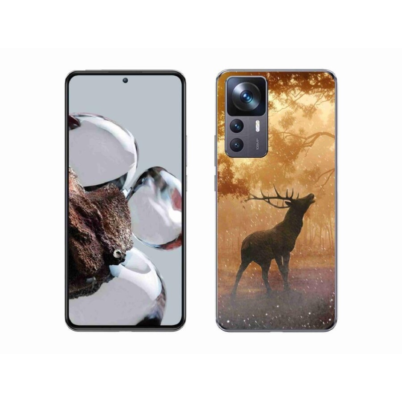 Gél borítás mmCase a Xiaomi 12T Pro számára - szarvas a vadászaton