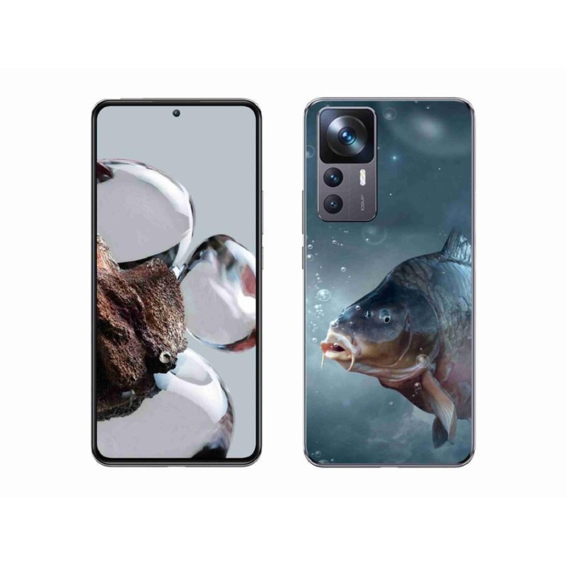 Gél borítás mmCase a Xiaomi 12T Pro számára - ponty és buborékok