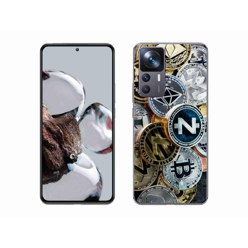 Gél borítás mmCase a Xiaomi 12T Pro számára - kriptovaluták