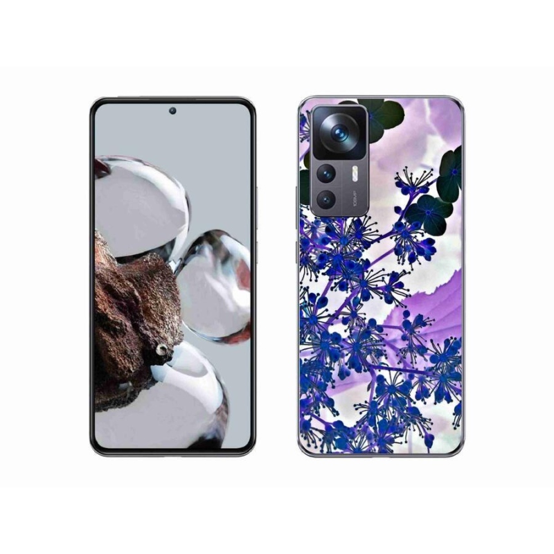 Gél borítás mmCase a Xiaomi 12T Pro számára - hortenzia virág