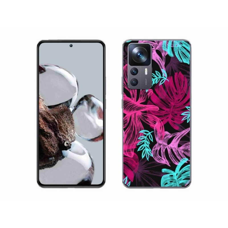 Gél borító mmCase a Xiaomi 12T Pro számára - virágok 1