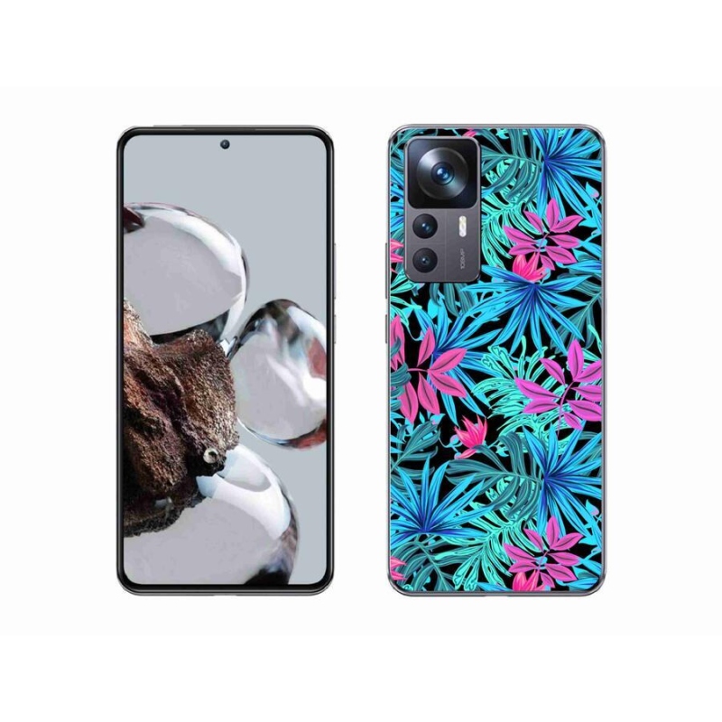 Gél borítás mmCase a Xiaomi 12T Pro számára - virágok 3