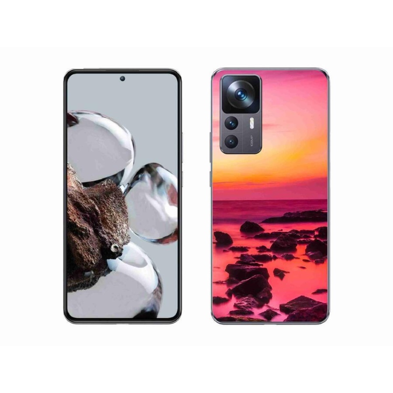 Gél borítás mmCase a Xiaomi 12T Pro számára - tenger és ragyogás