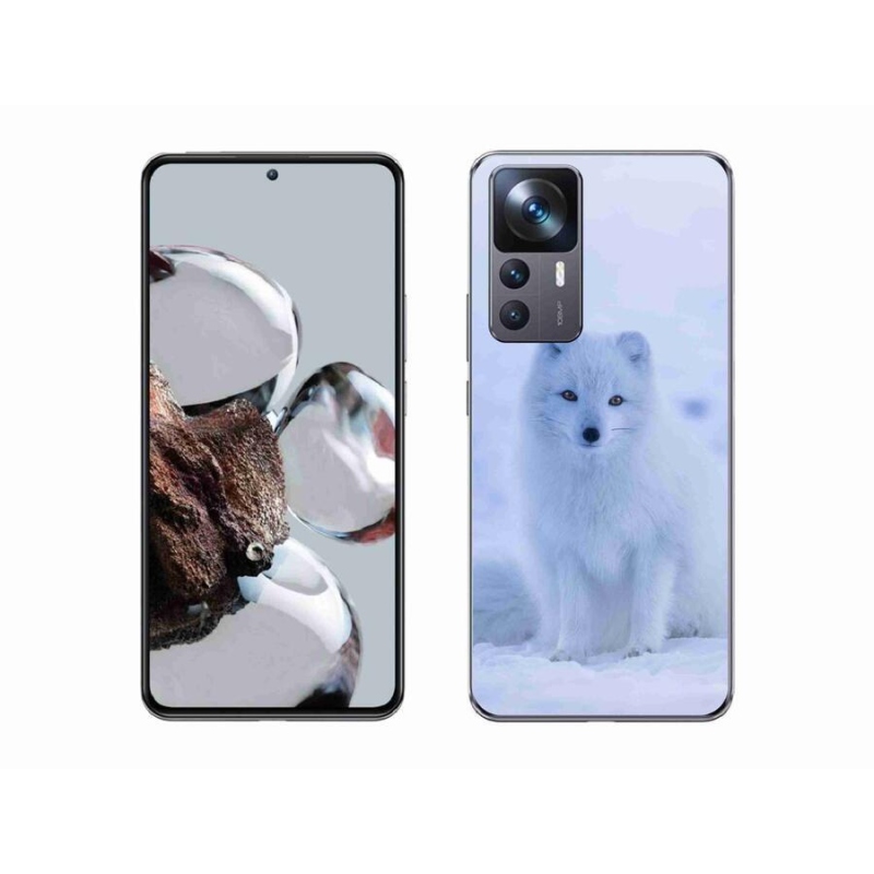 Gél borítás mmCase a Xiaomi 12T Pro számára - polár róka