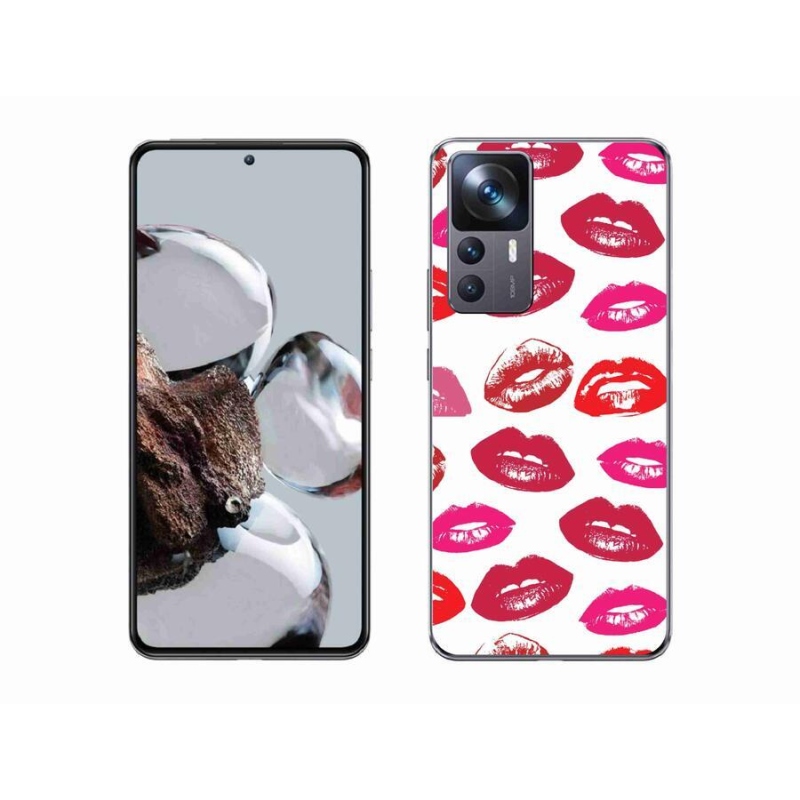 Gél borítás mmCase a Xiaomi 12T Pro számára - ajkak