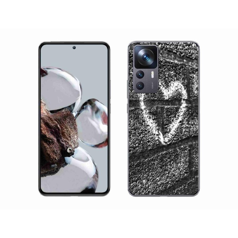 Gél borítás mmCase a Xiaomi 12T Pro számára - szív a falon