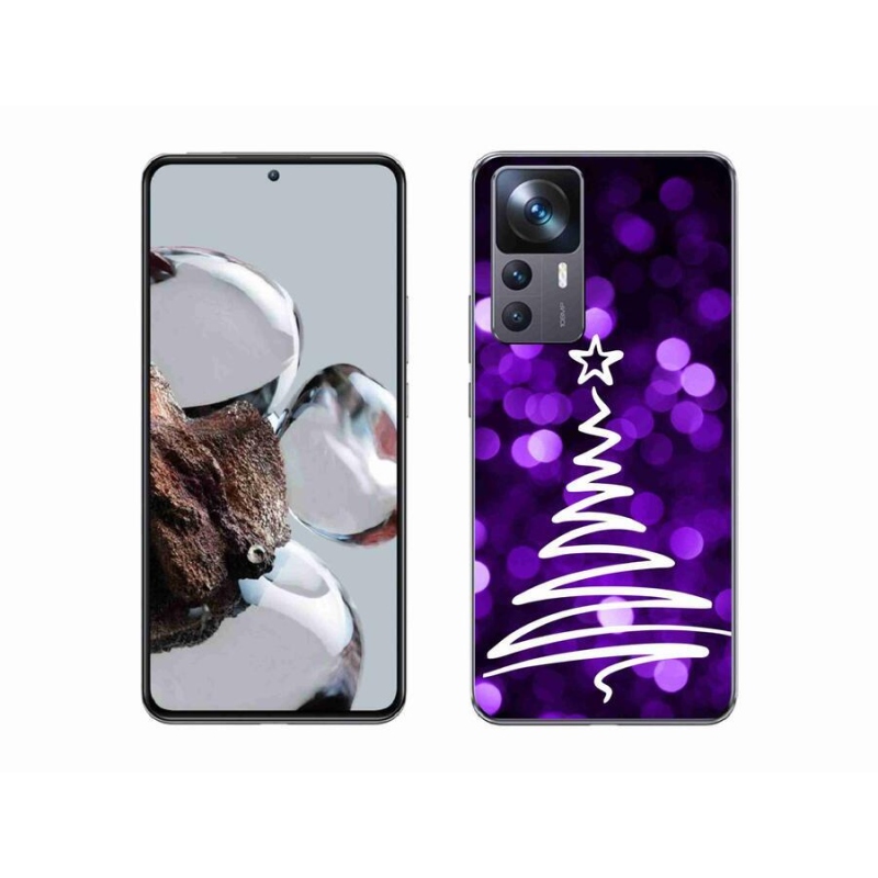 Gél borítás mmCase a Xiaomi 12T Pro számára - fa