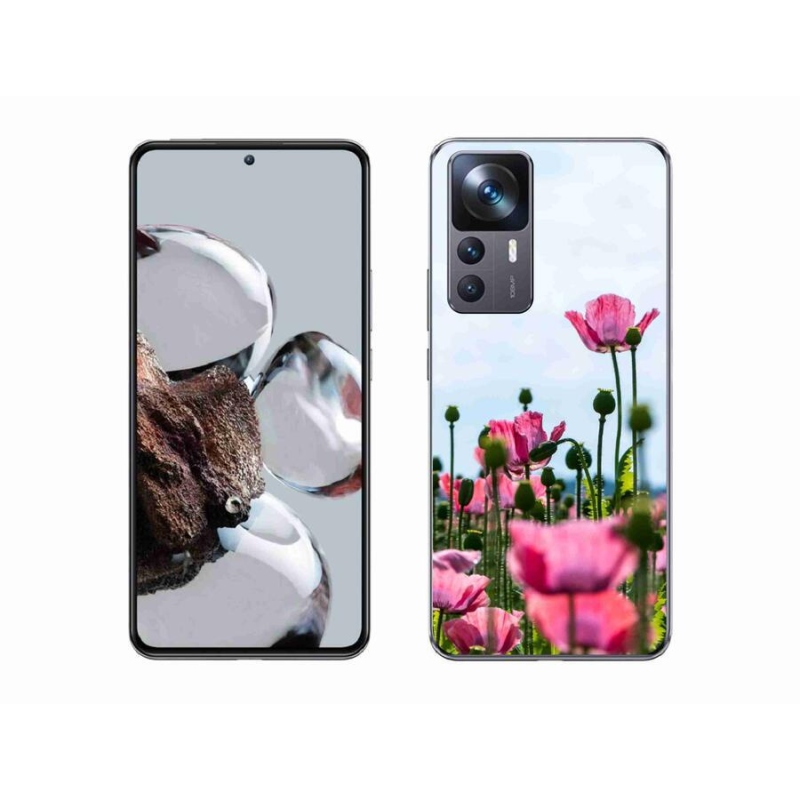 Gél borítás mmCase a Xiaomi 12T Pro számára - mákos színű