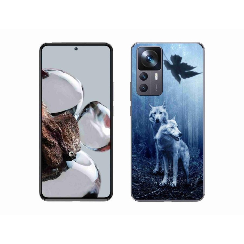 Gél borítás mmCase a Xiaomi 12T-hez - farkasok az erdőben