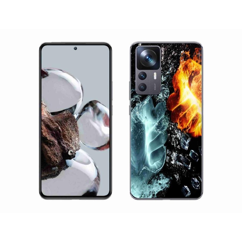 Gélburkolat mmCase a Xiaomi 12T számára - víz és tűz