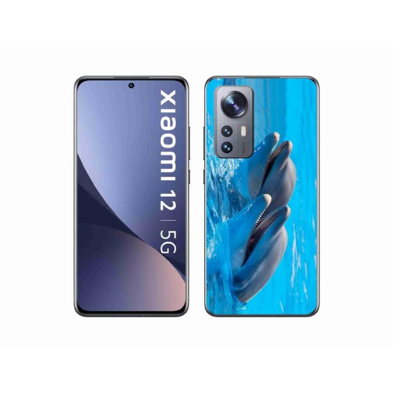 Gél borítás mmCase a Xiaomi 12X-hez - delfinek