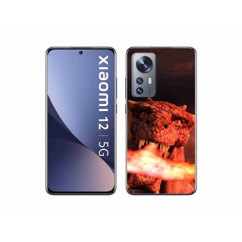 Gél borítás mmCase a Xiaomi 12X-hez - sárkány