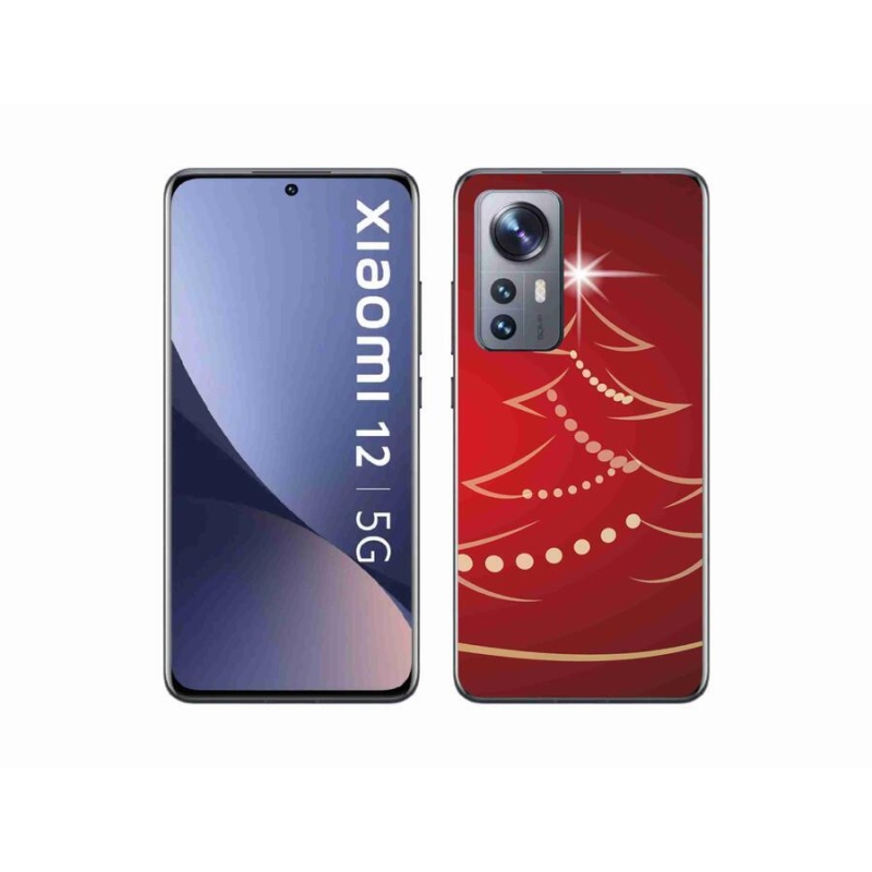 Gél borító mmCase a Xiaomi 12X-hez - karácsonyfa karikatúra