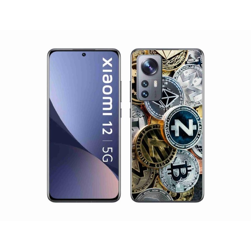 Gél borító mmCase a Xiaomi 12X számára - kriptovaluták