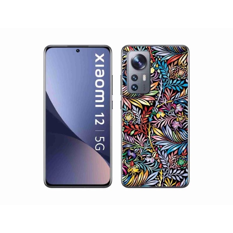 Gél borító mmCase a Xiaomi 12X-hez - virágok 5