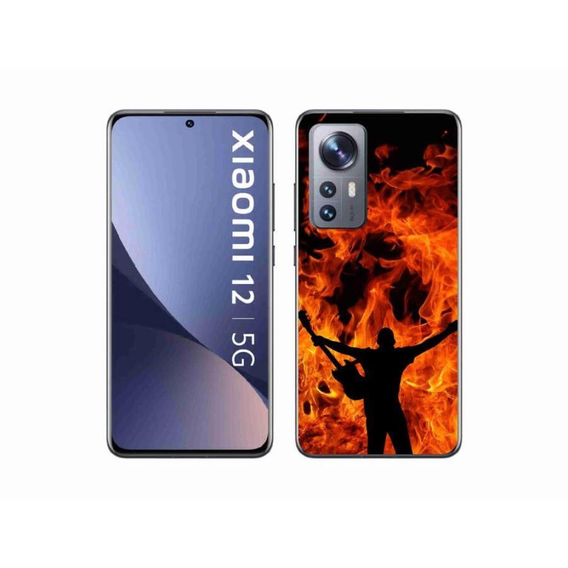 Gélburkolat mmCase a Xiaomi 12X számára - zenész és tűz