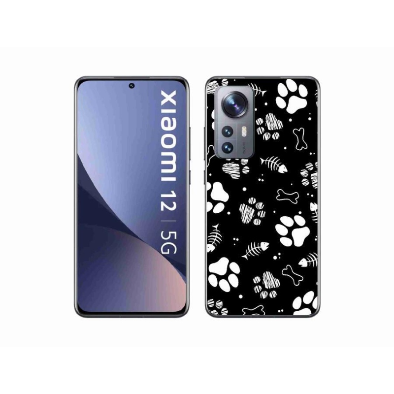 Gél borítás mmCase a Xiaomi 12X-hez - kutyamancsok