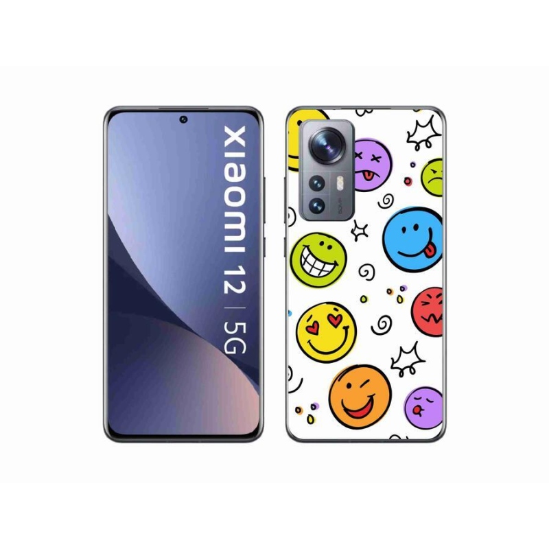 Gél borító mmCase a Xiaomi 12X-hez - smiley-k