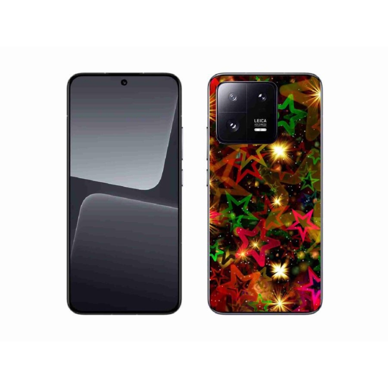 Gél borító mmCase a Xiaomi 13 - színes csillagok számára