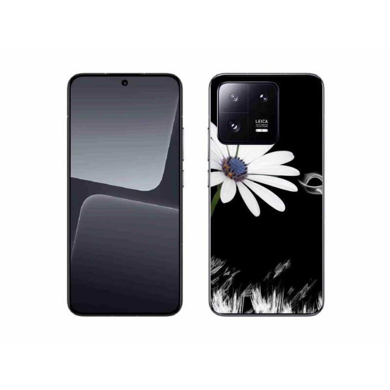 Gél borítás mmCase a Xiaomi 13-hoz - fehér virág