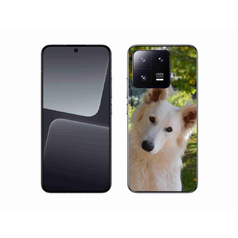 Gél borítás mmCase a Xiaomi 13-hoz - fehér svájci juhász 1