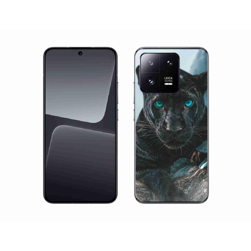 Gél borítás mmCase a Xiaomi 13-hoz - fekete párduc