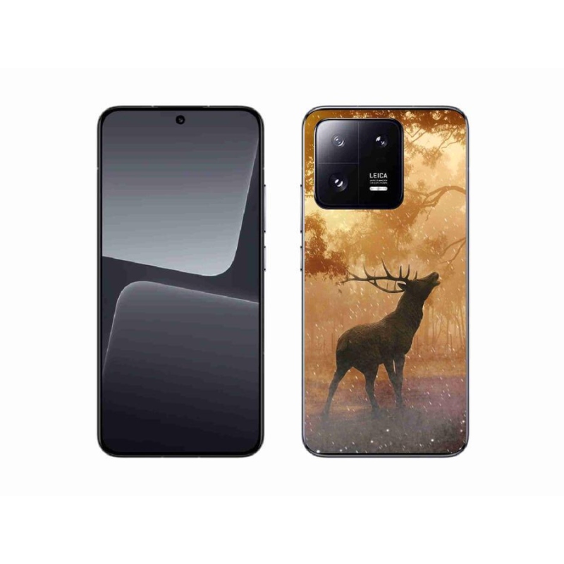 Gél borító mmCase a Xiaomi 13-hoz - szarvas a szarvasbőgésben